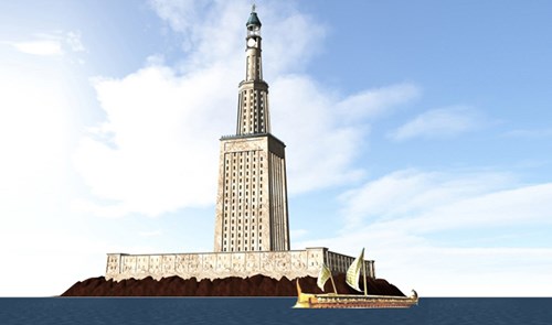 Hải đăng Alexandria Ai Cập sẽ xây lại ngọn hải đăng Alexandria