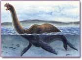 Bức vẽ một con khủng long Plesiosaurus