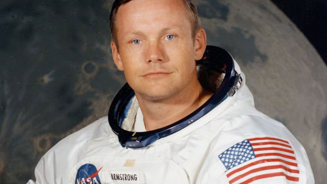 Armstrong trước khi lên mặt trăng