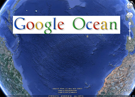 H&#236;nh ảnh đại dương kỳ th&#250; tr&#234;n Google Earth