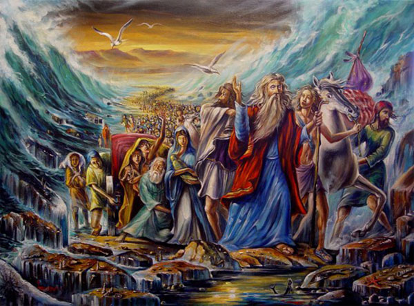 Giả thuyt về việc Moses tách nước ở biển Đỏ cứu dân Do Thái 