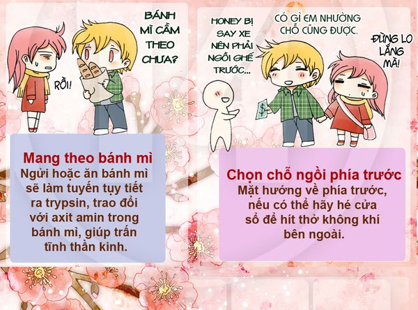 Mẹo chống say tàu xe khi đi chơi ngày Tết