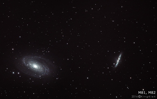 M81, M82 - Thiên hà xoắn ốc