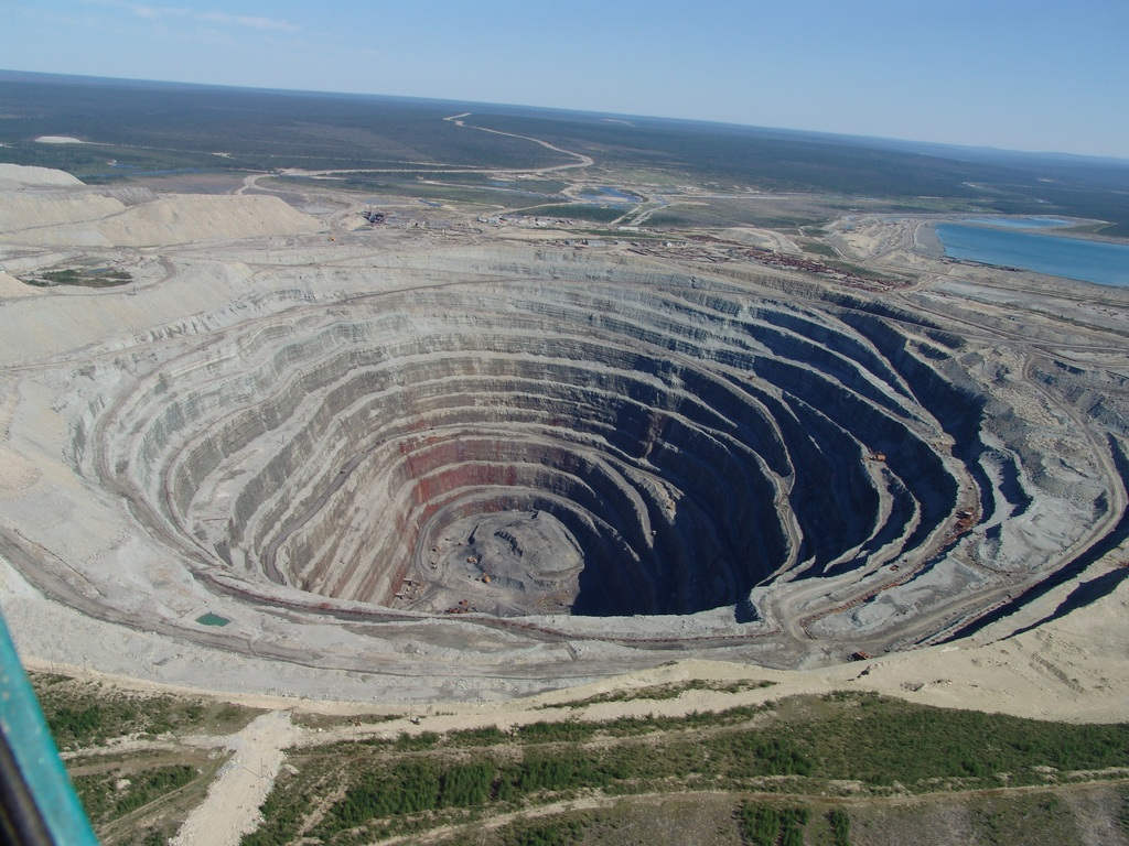 Mỏ Udachnaya - Nga