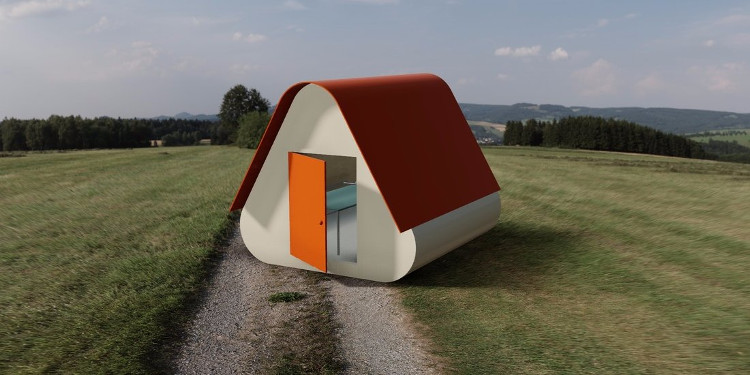 Ngồi nhà này có tên là Lều định cư trong thành phố (Habitable Urban Tent – HUT).
