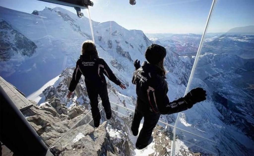 Cầu kính Chamonix - Pháp