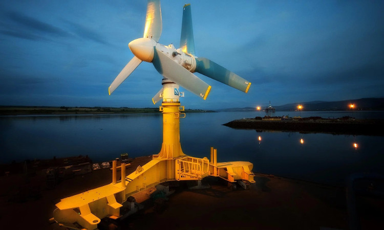 The world's first large-scale tidal power plant