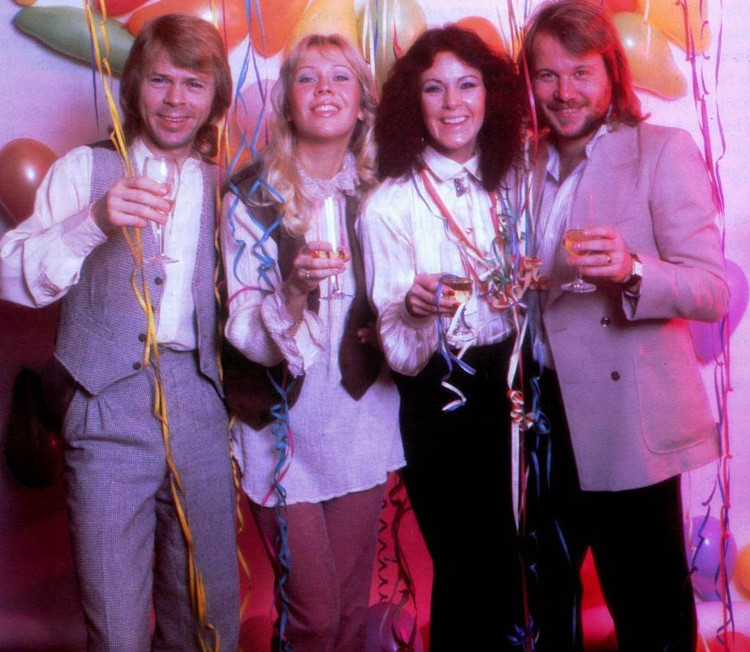 Ban nhạc ABBA huyền thoại.