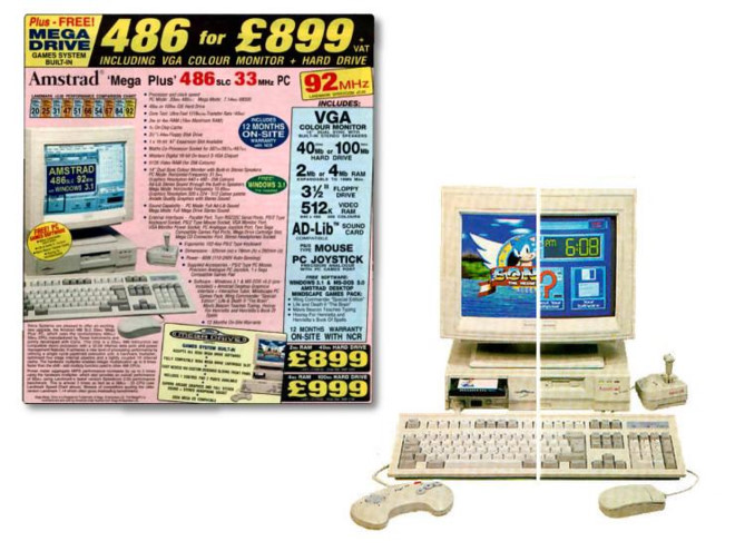 Amstrad Mega PC (1993)