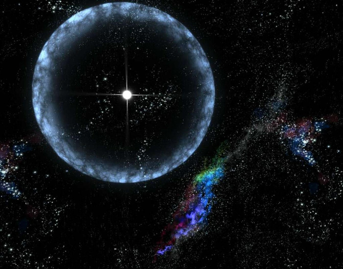 Minh họa starquake của sao neutron bởi Nasa.