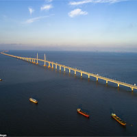 Chiêm ngưỡng cầu vượt biển dài nhất thế giới: 55km, 18 tỷ USD kinh phí tại Trung Quốc Chiêm ngưỡng cầu vượt biển dài nhất thế giới: 55km, 18 tỷ USD kinh phí tại Trung Quốc