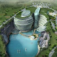 Khách sạn với 16/18 tầng nằm dưới mặt đất chuẩn bị khai trương, giá từ 11,3 triệu/1 đêm Khách sạn với 16/18 tầng nằm dưới mặt đất chuẩn bị khai trương, giá từ 11,3 triệu/1 đêm