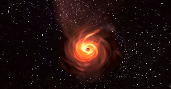 Mô phỏng thực tế ảo siêu hố đen ở trung tâm dải Ngân hà