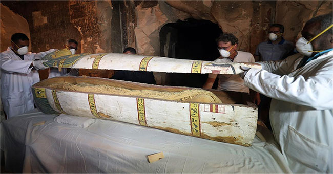 Xác ướp người phụ nữ nguyên vẹn 3.000 năm trong mộ cổ Ai Cập