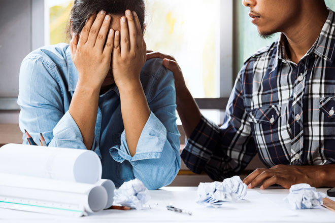 Trải qua stress, con người sẽ trở nên mạnh mẽ và cứng cỏi hơn. 