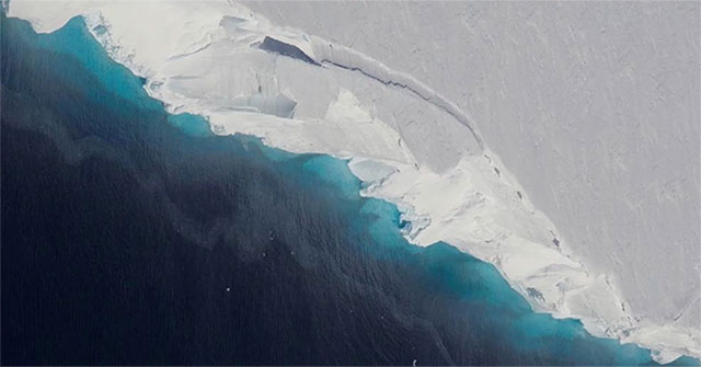 Phát hiện miệng hố khổng lồ đáng sợ ở Nam Cực