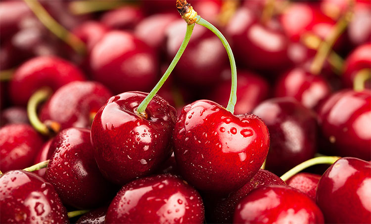Bảo quản quả cherry ở nơi thoáng mát.