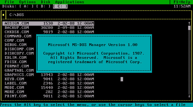 Принципиальное отличие ос windows от ms dos