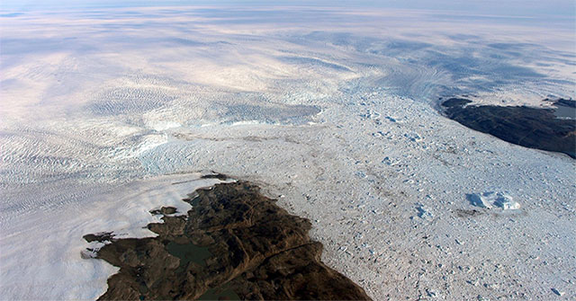 Sông băng ở Greenland dày lên sau nhiều năm tan chảy