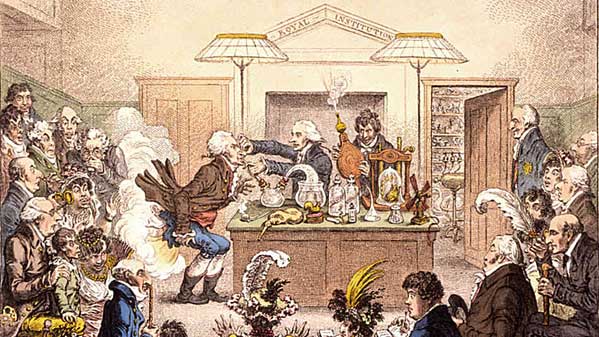Những bữa tiệc khí cười vào thế kỷ 19 ở Anh đến Mỹ và các nước khác.