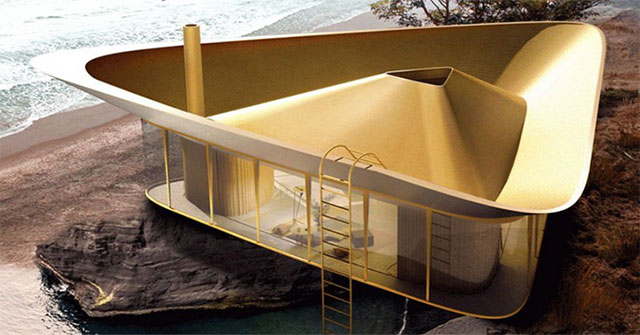 Với thiết kế này, bạn có thể ngụp lặn ngay trên nóc nhà mà không cần ra biển