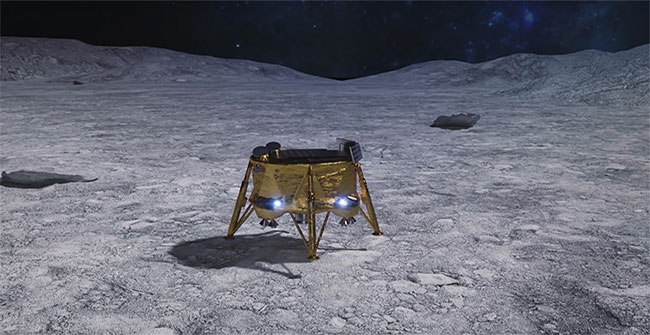 Nghẹt thở chờ đợi tàu tư nhân đầu tiên của Trái đất đáp xuống Mặt trăng