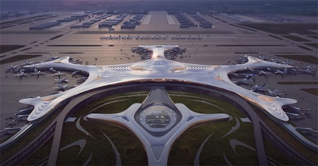 Trung Quốc sắp xây nhà ga sân bay hình hoa tuyết khổng lồ