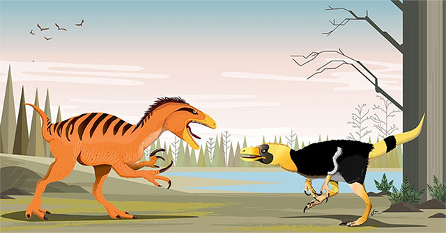 Phát hiện hóa thạch 2 loài khủng long săn mồi mới