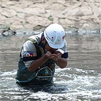 Sau 20 ngày chuyên gia Nhật thí nghiệm, nước sông Tô Lịch ra sao? Sau 20 ngày chuyên gia Nhật thí nghiệm, nước sông Tô Lịch ra sao?