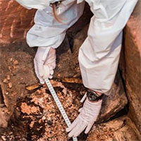 Mở quách 1.000 năm tuổi nghi chứa hài cốt giáo sĩ từ thế kỷ 11 Mở quách 1.000 năm tuổi nghi chứa hài cốt giáo sĩ từ thế kỷ 11