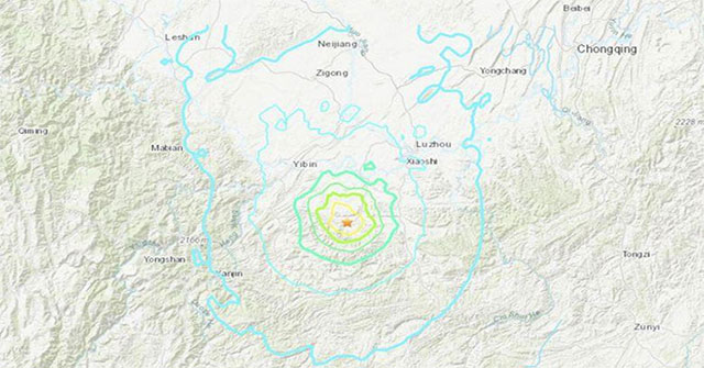 Động đất kép tấn công Tứ Xuyên, Trung Quốc, 12 người thiệt mạng