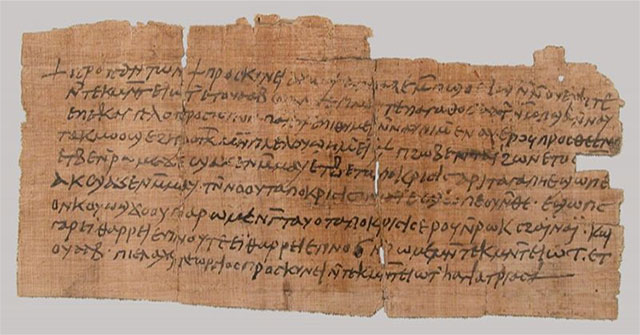 Lá thư Kitô giáo lâu đời nhất thế giới được tìm thấy