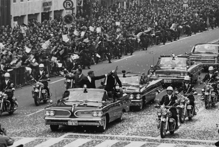 Các phi hành gia ở Tokyo, ngày 4 tháng 11 năm 1969.