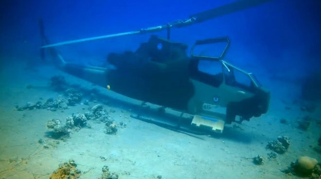 Trực thăng tấn công AH-1F Cobra của không quân hoàng gia Jordan