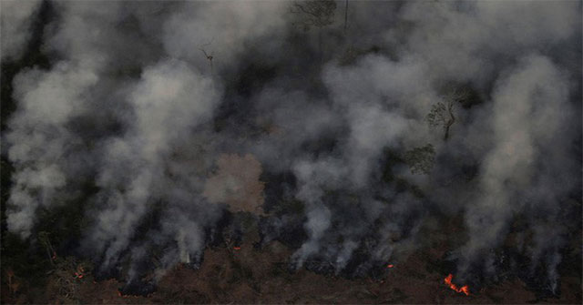 NASA cho hay: Cháy rừng Amazon đã vượt tầm châu lục