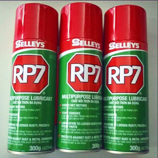 Dầu RP 7 giúp bảo vệ kim loại chống rỉ sét và ăn mòn.