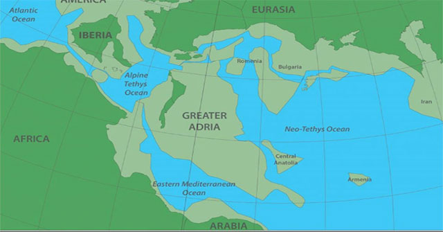Greater Adria - lục địa đã mất nằm sâu trong lòng đất, thứ đã góp phần hình thành dãy Alps