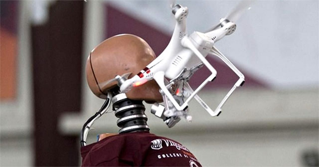 Điều gì sẽ xảy ra khi drone lao vào đầu chúng ta? Điều gì sẽ xảy ra khi drone lao vào đầu chúng ta?