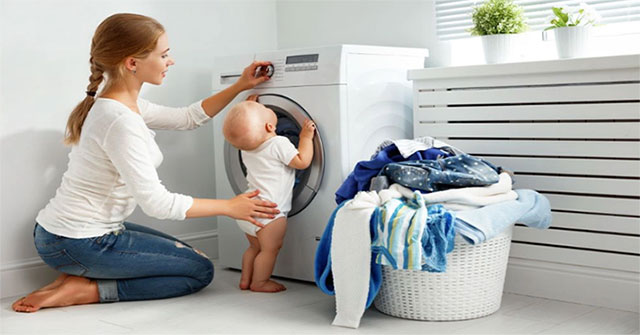 Máy giặt có thể chứa vi khuẩn kháng thuốc