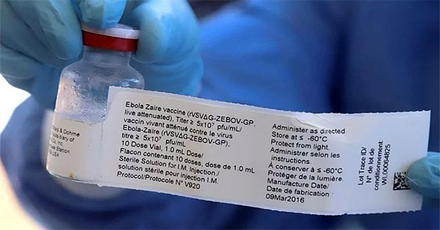 Vắc xin Ebola đầu tiên được cấp phép lưu hành