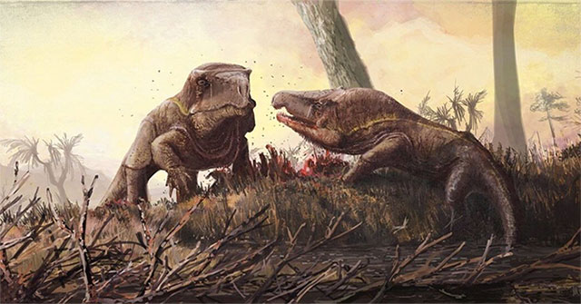 Quái vật cổ đại lai giữa cá sấu và rồng komodo Quái vật cổ đại lai giữa cá sấu và rồng komodo