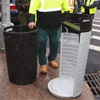 Đây là thiết kế thùng rác mới vừa được thành phố New York chọn để sử dụng trong tương lai Đây là thiết kế thùng rác mới vừa được thành phố New York chọn để sử dụng trong tương lai