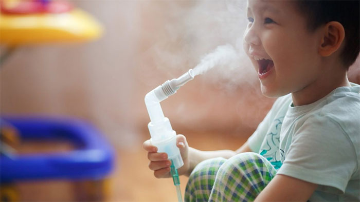 Khí dung giúp ddiều trị hiệu quả các bệnh như: hen suyễn, viêm phế quản cấp và mãn tính...