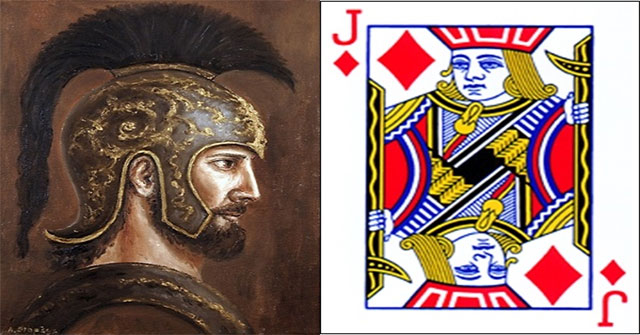 Sự thật về quân J rô trong bộ bài Tây: Vị hoàng tử và cuộc chiến thành Troy
