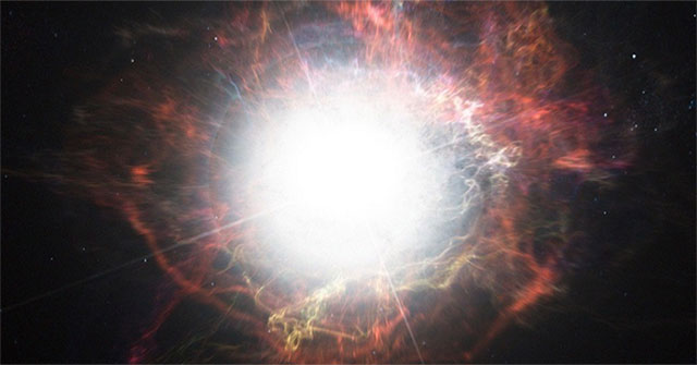Mô phỏng sao lớn gấp 1.000 lần Mặt trời phát nổ