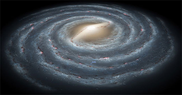 Dải Ngân hà có thể rộng 1,9 triệu năm ánh sáng