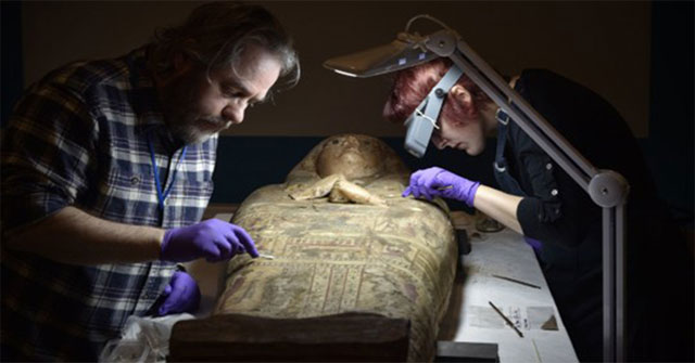 Những bức vẽ 3.000 năm tuổi trong quan tài chứa xác ướp