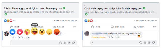 Biểu tượng cảm xúc mới trên facebook