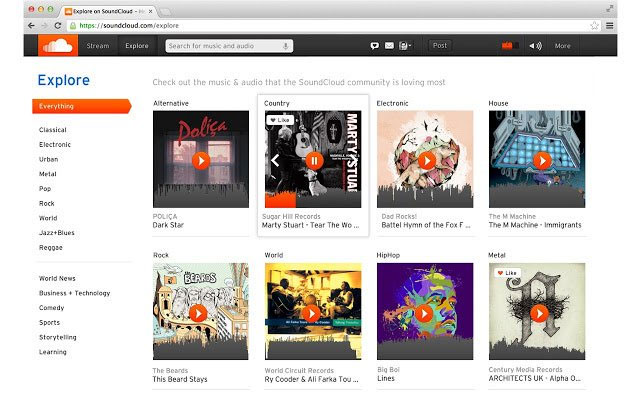 Bạn có thể làm nhiều thứ hơn với SoundCloud trên web.