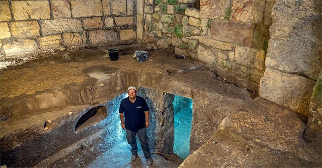 Phát hiện công trình đá 2000 năm tuổi dưới lòng đất